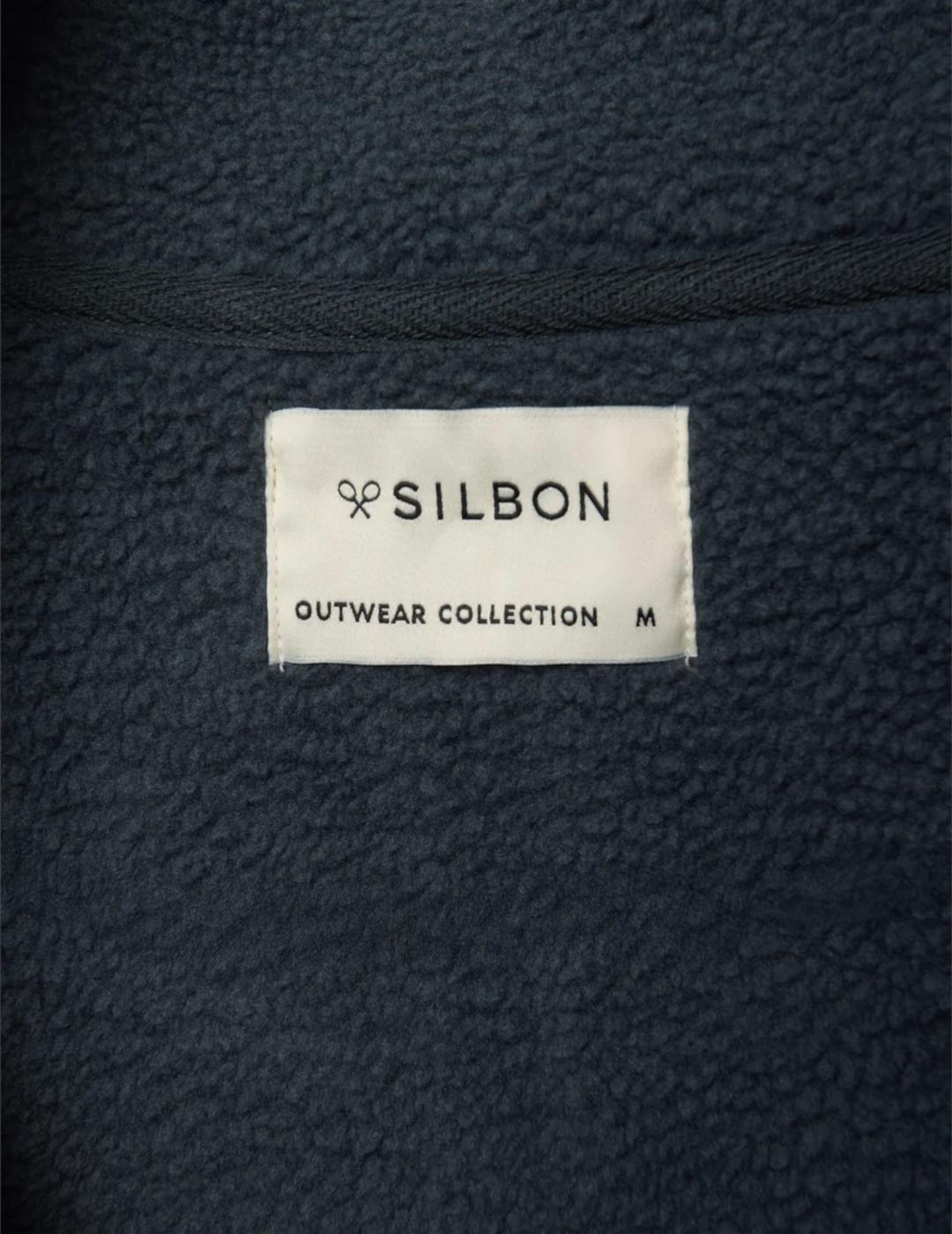 SILBON CHALECO GRIS POLAR