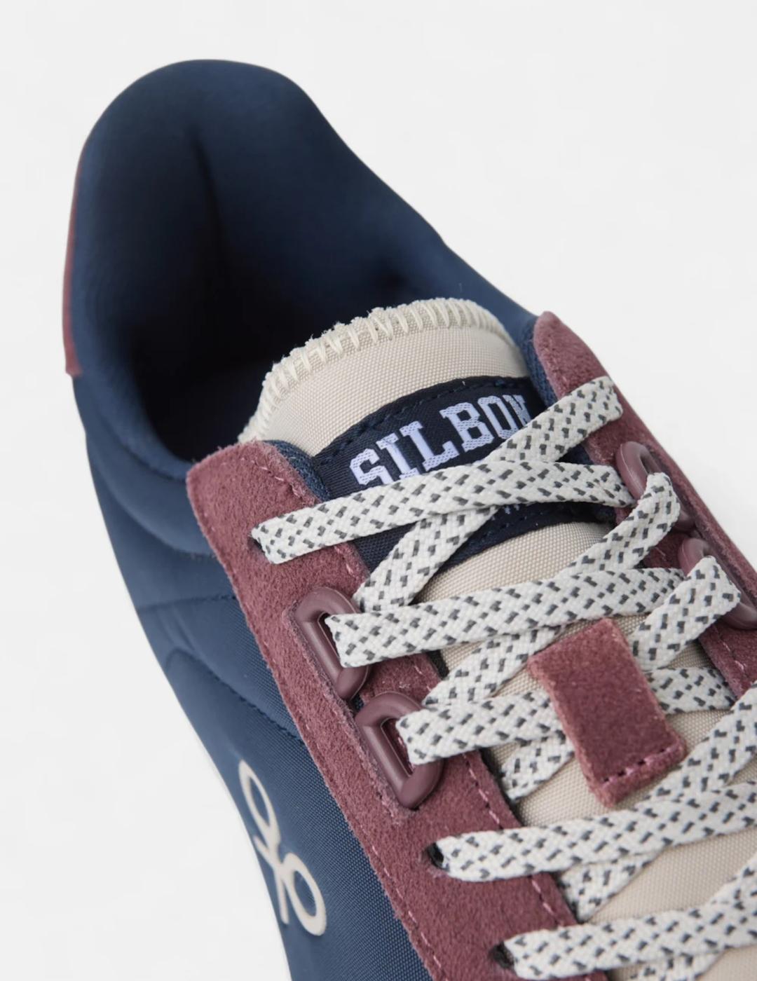 SILBON ZAPATILLA MARINO RELAX RUNNING