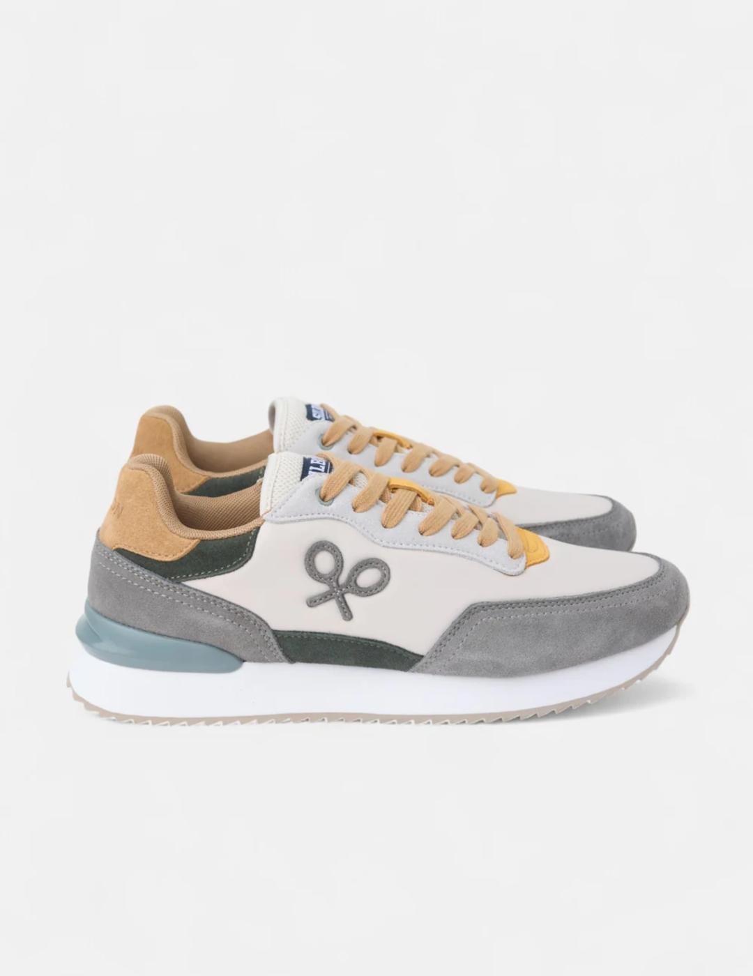 SILBON ZAPATILLA GRIS RUNNING