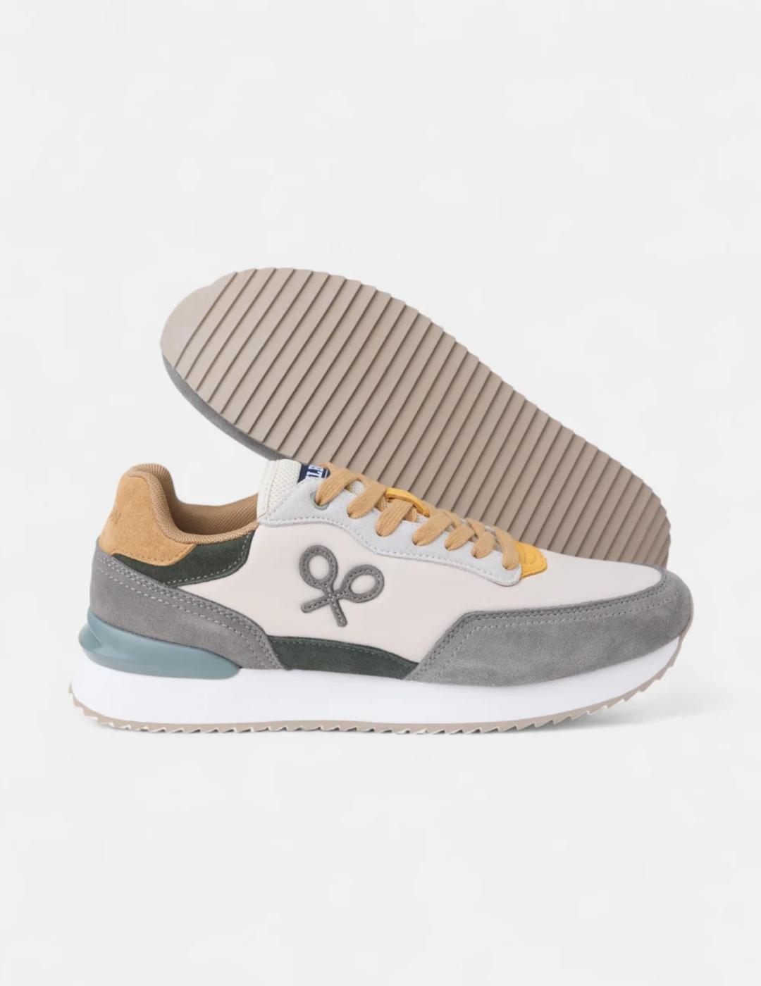 SILBON ZAPATILLA GRIS RUNNING