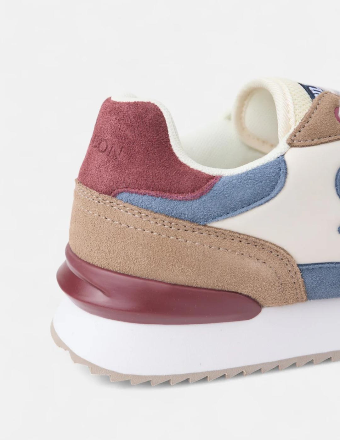 SILBON ZAPATILLA BEIGE RUNNING