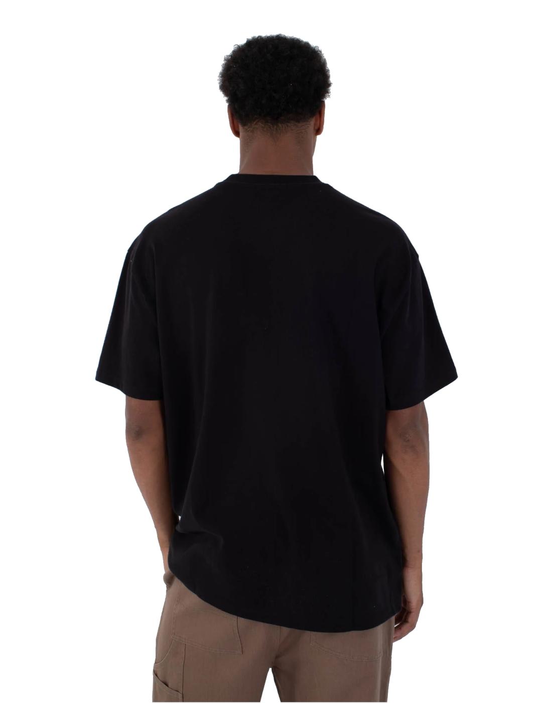 HURLEY CAMISETA NEGRA BUILT OUTLINE RLX