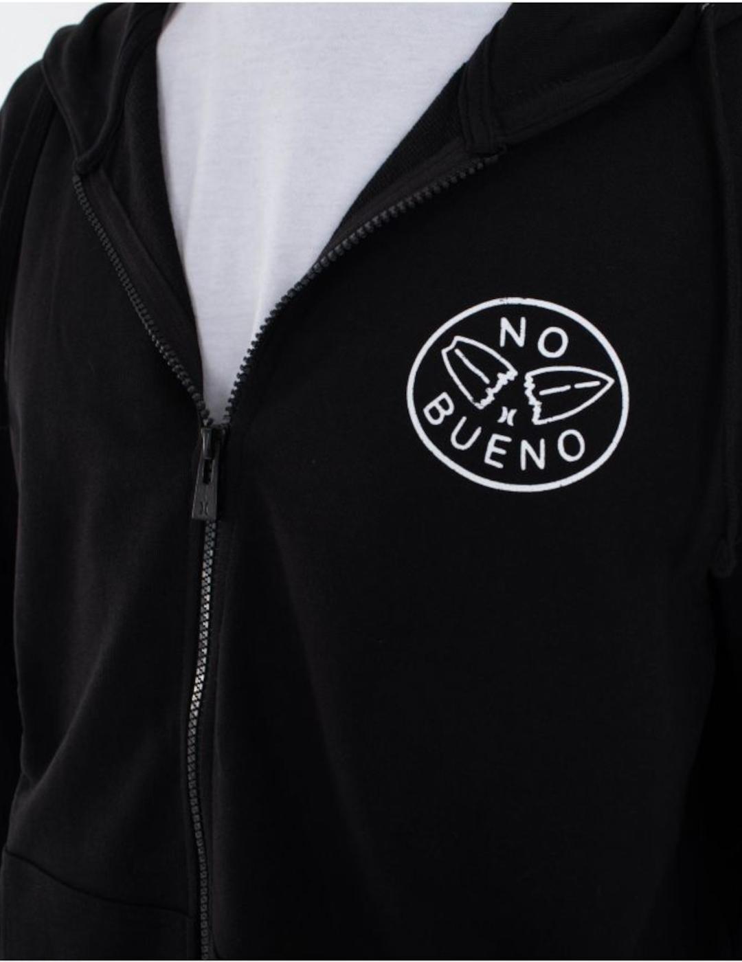 HURLEY HOODIE ZIP NEGRA SIDER