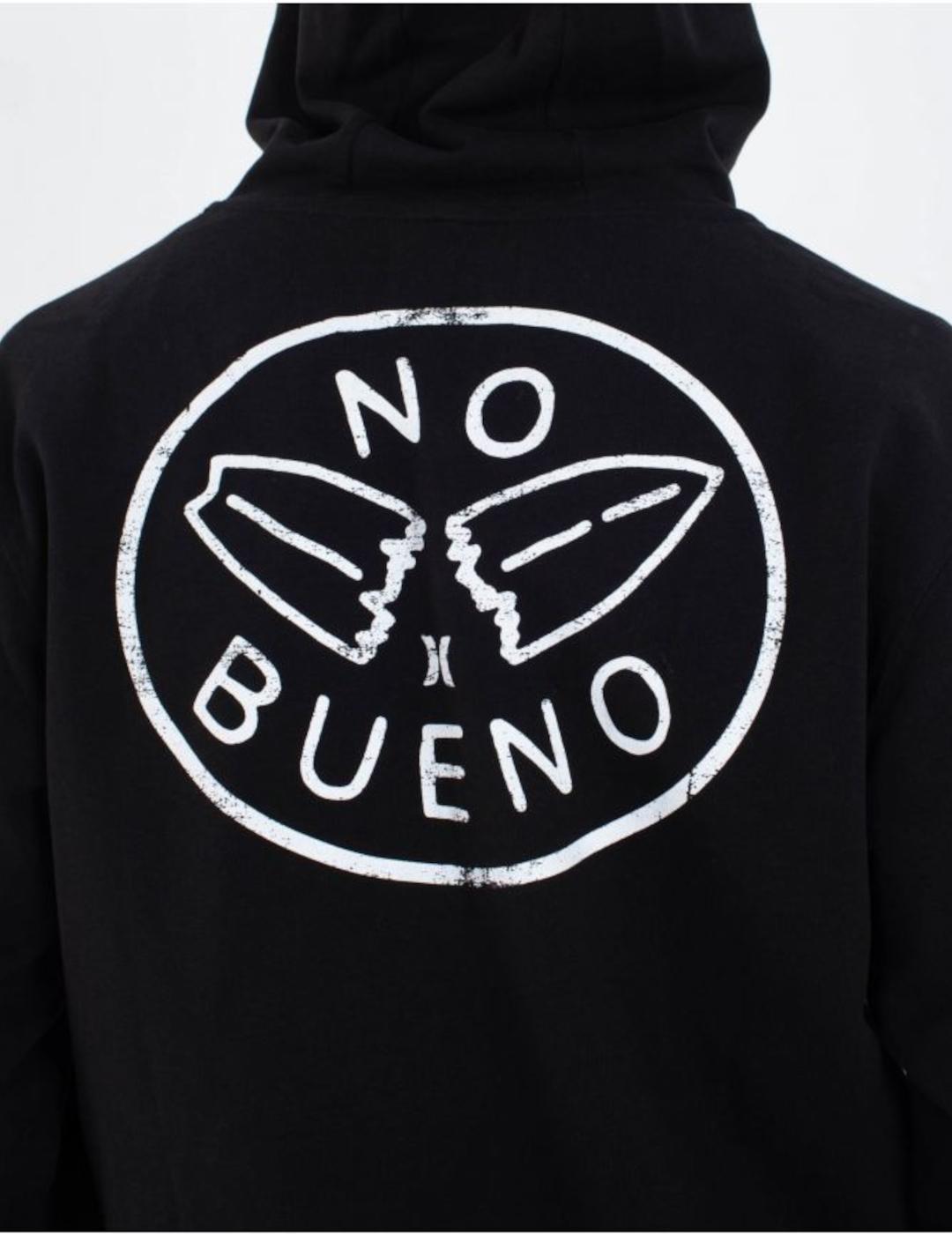 HURLEY HOODIE ZIP NEGRA SIDER