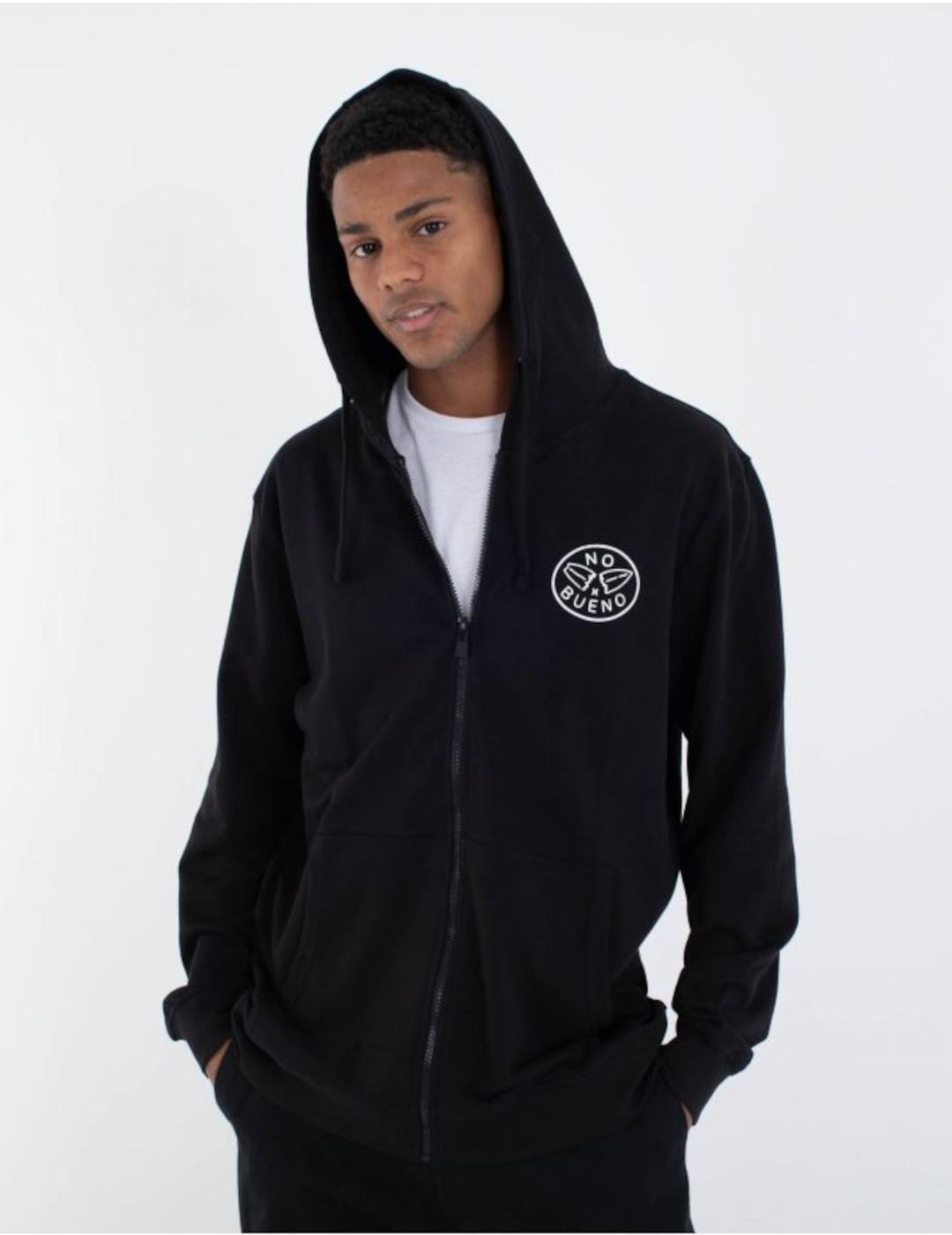 HURLEY HOODIE ZIP NEGRA SIDER