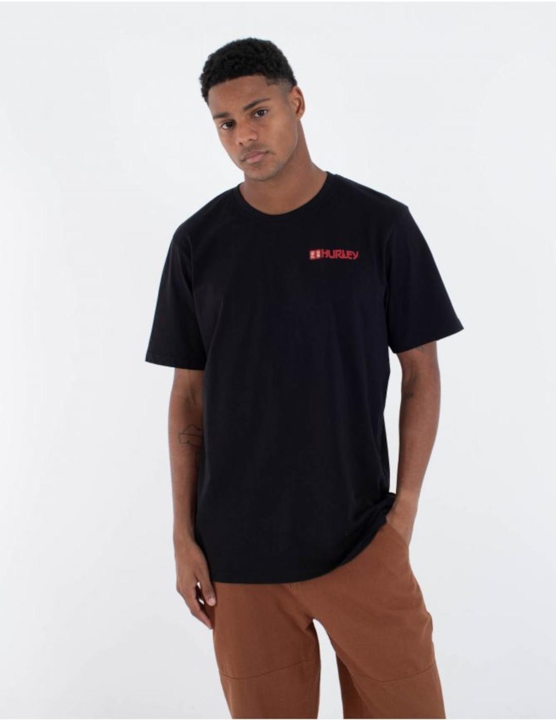 HURLEY CAMISETA NEGRA TATTOO