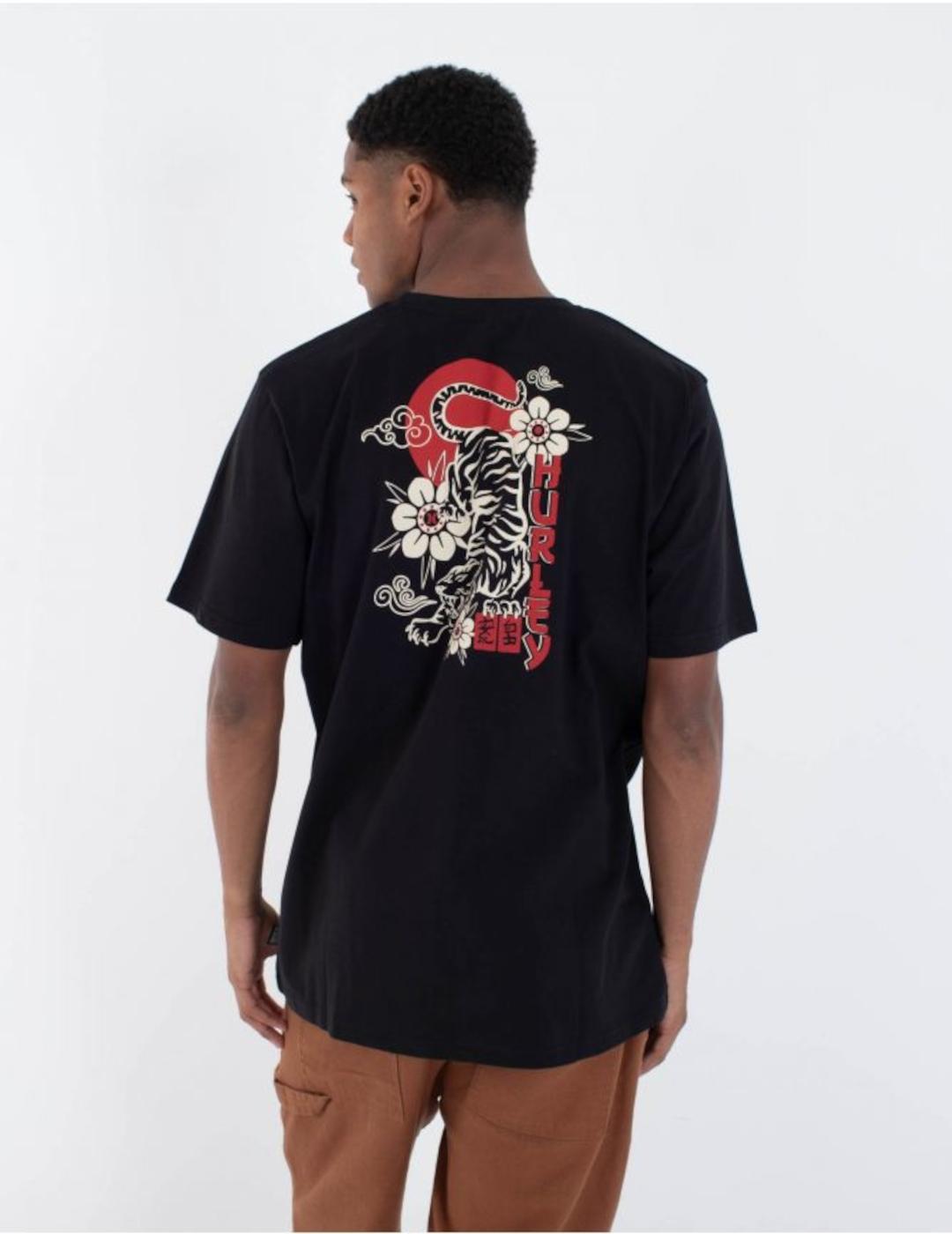 HURLEY CAMISETA NEGRA TATTOO