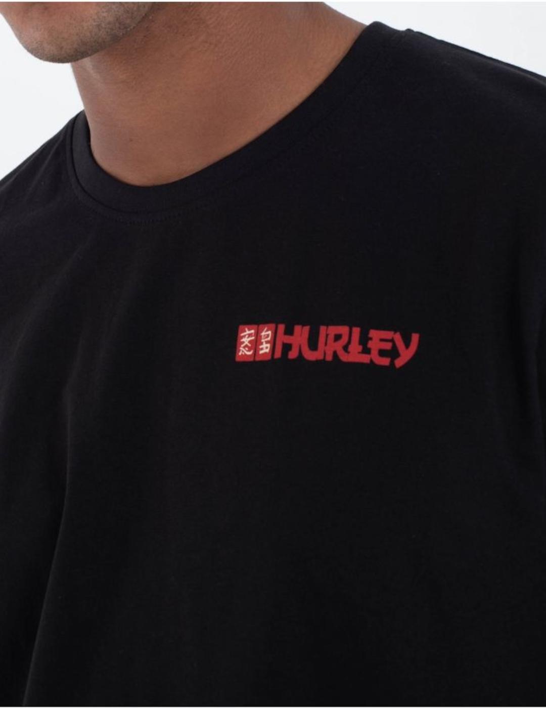 HURLEY CAMISETA NEGRA TATTOO