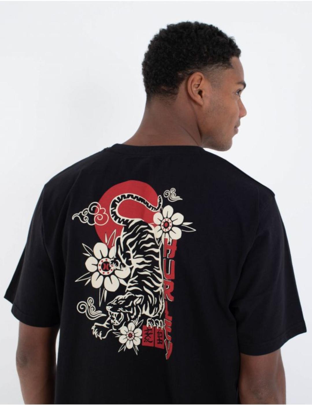 HURLEY CAMISETA NEGRA TATTOO