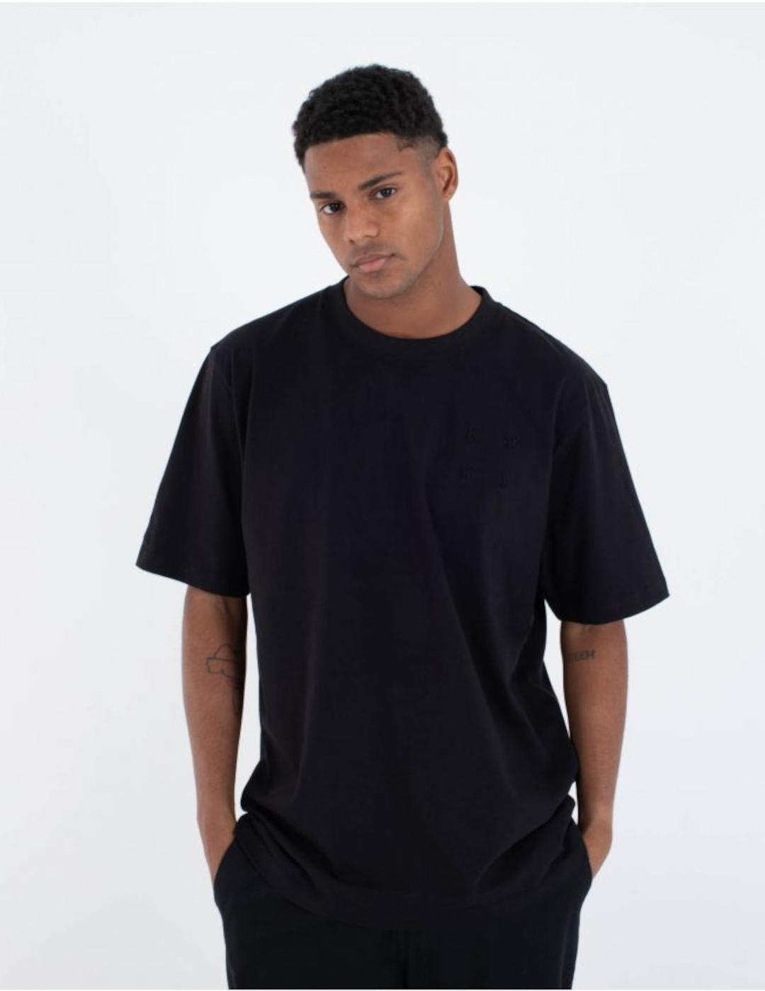 HURLEY CAMISETA NEGRA BCNK8 WASHED