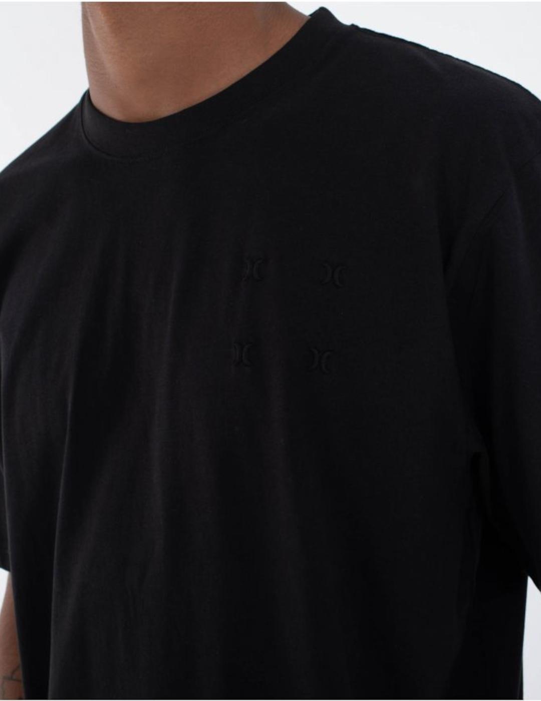HURLEY CAMISETA NEGRA BCNK8 WASHED