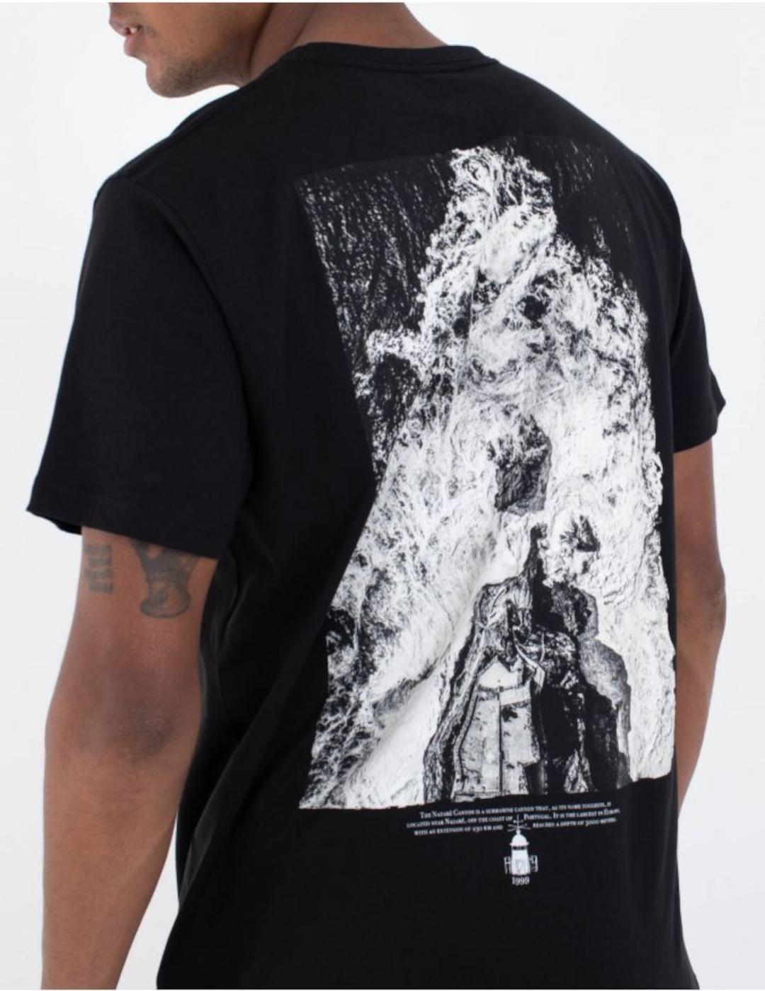 HURLEY CAMISETA NEGRA NAZARE LITHSE