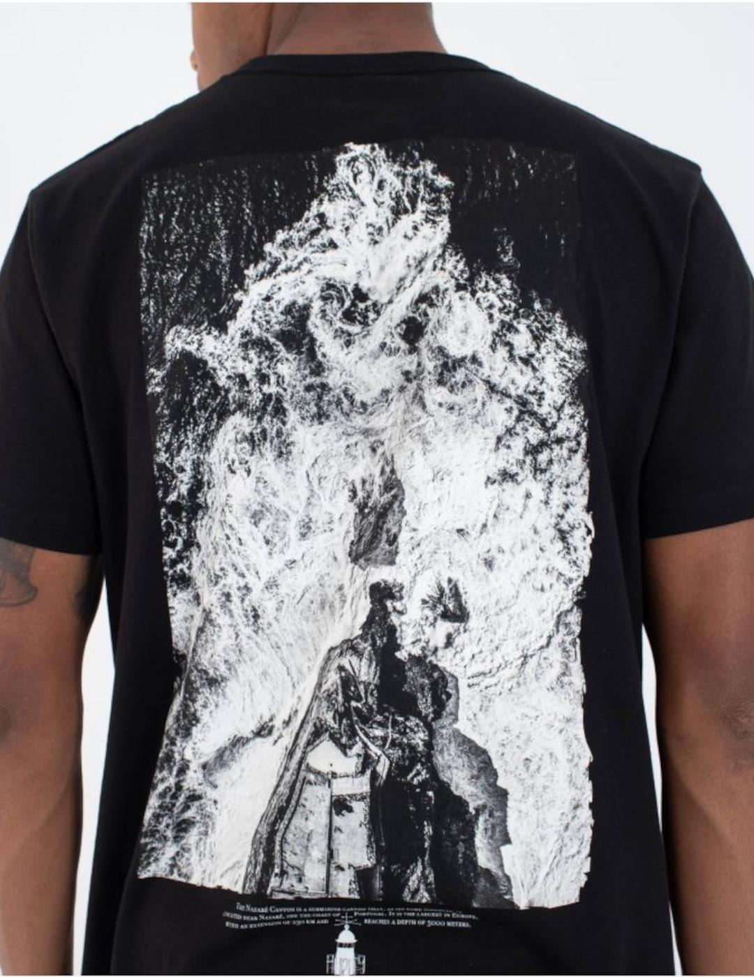 HURLEY CAMISETA NEGRA NAZARE LITHSE