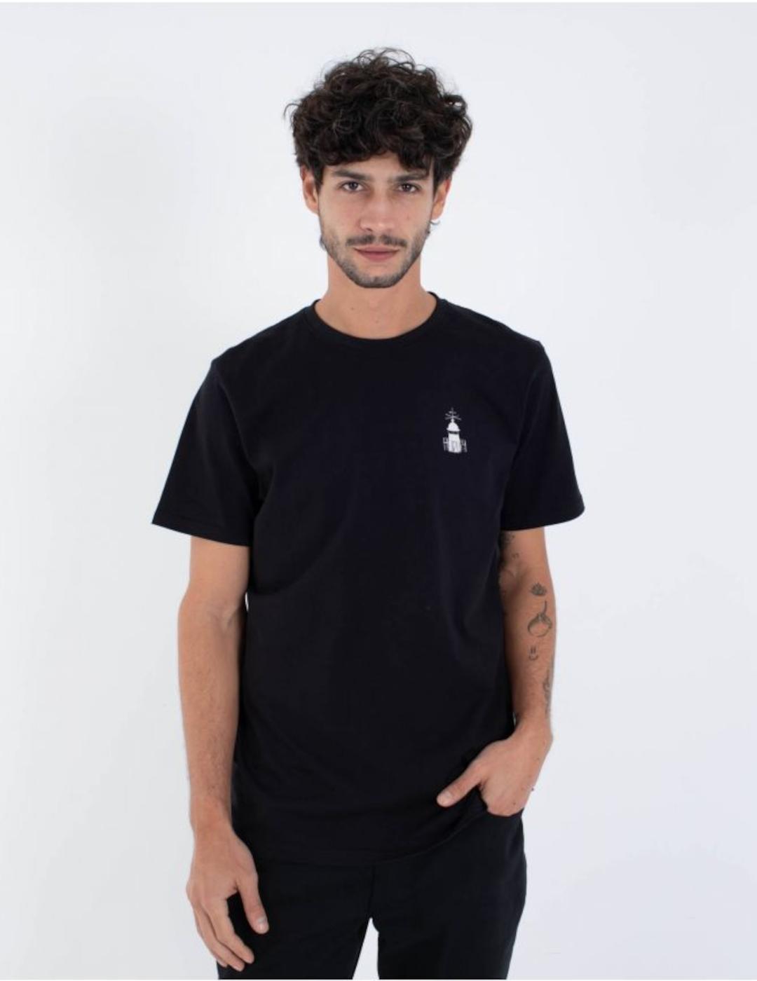HURLEY CAMISETA NEGRA SQNS NAZARE