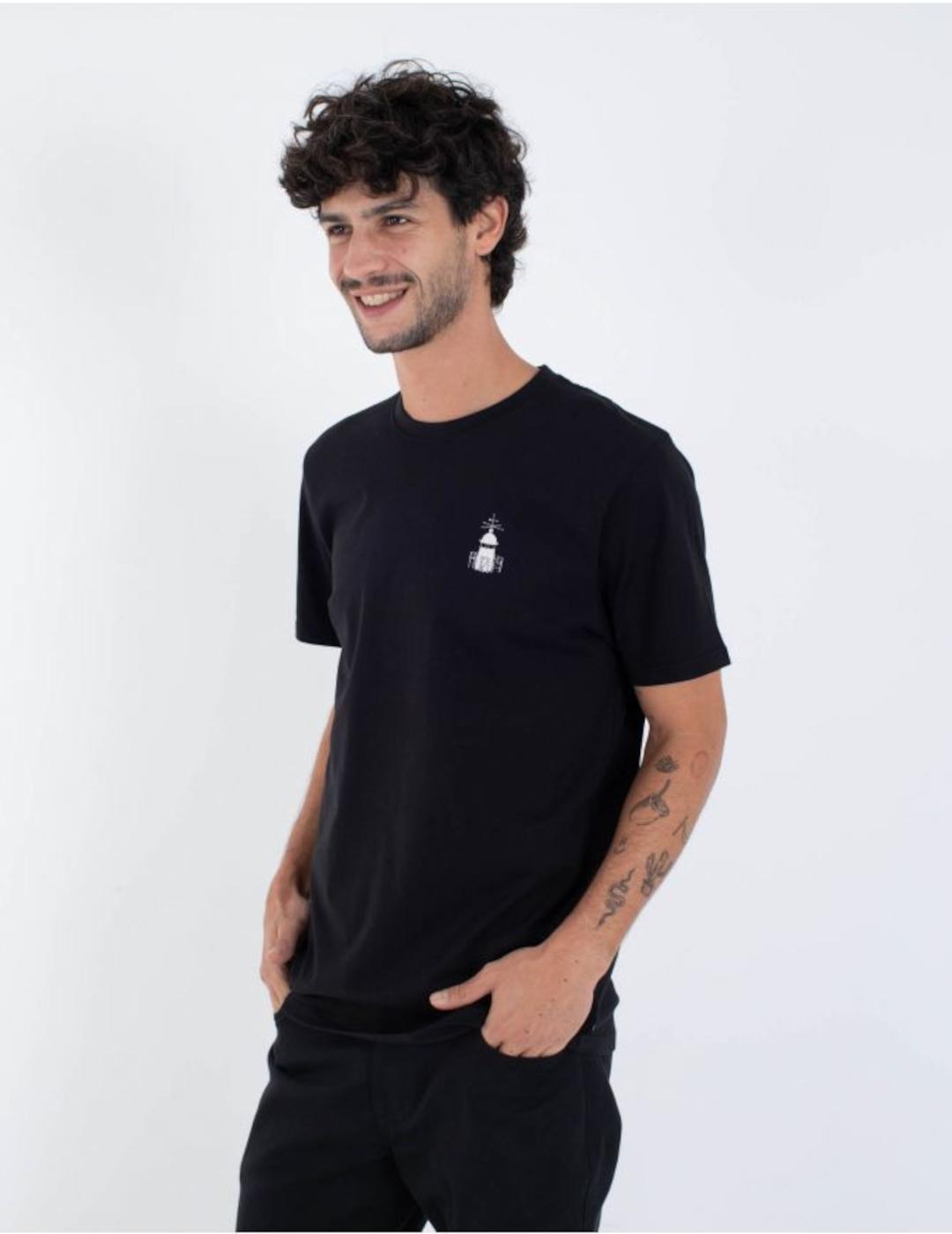 HURLEY CAMISETA NEGRA SQNS NAZARE