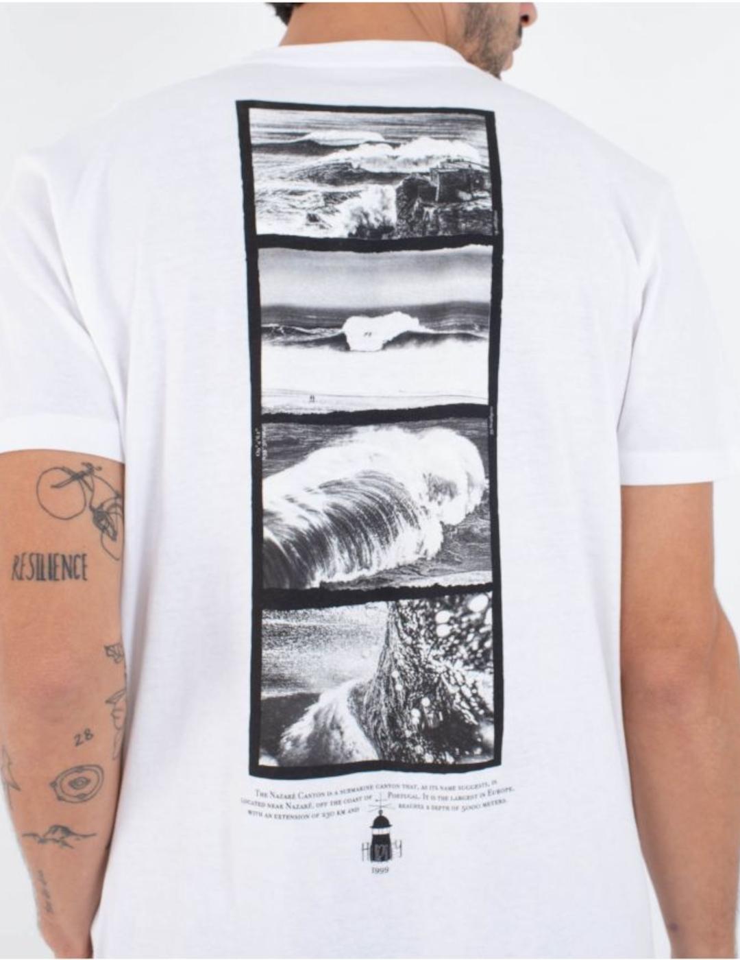 HURLEY CAMISETA BLANCA SQNS NAZARE