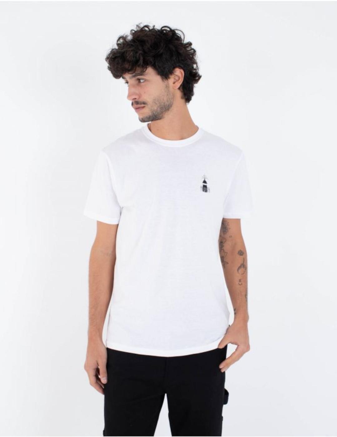 HURLEY CAMISETA BLANCA SQNS NAZARE