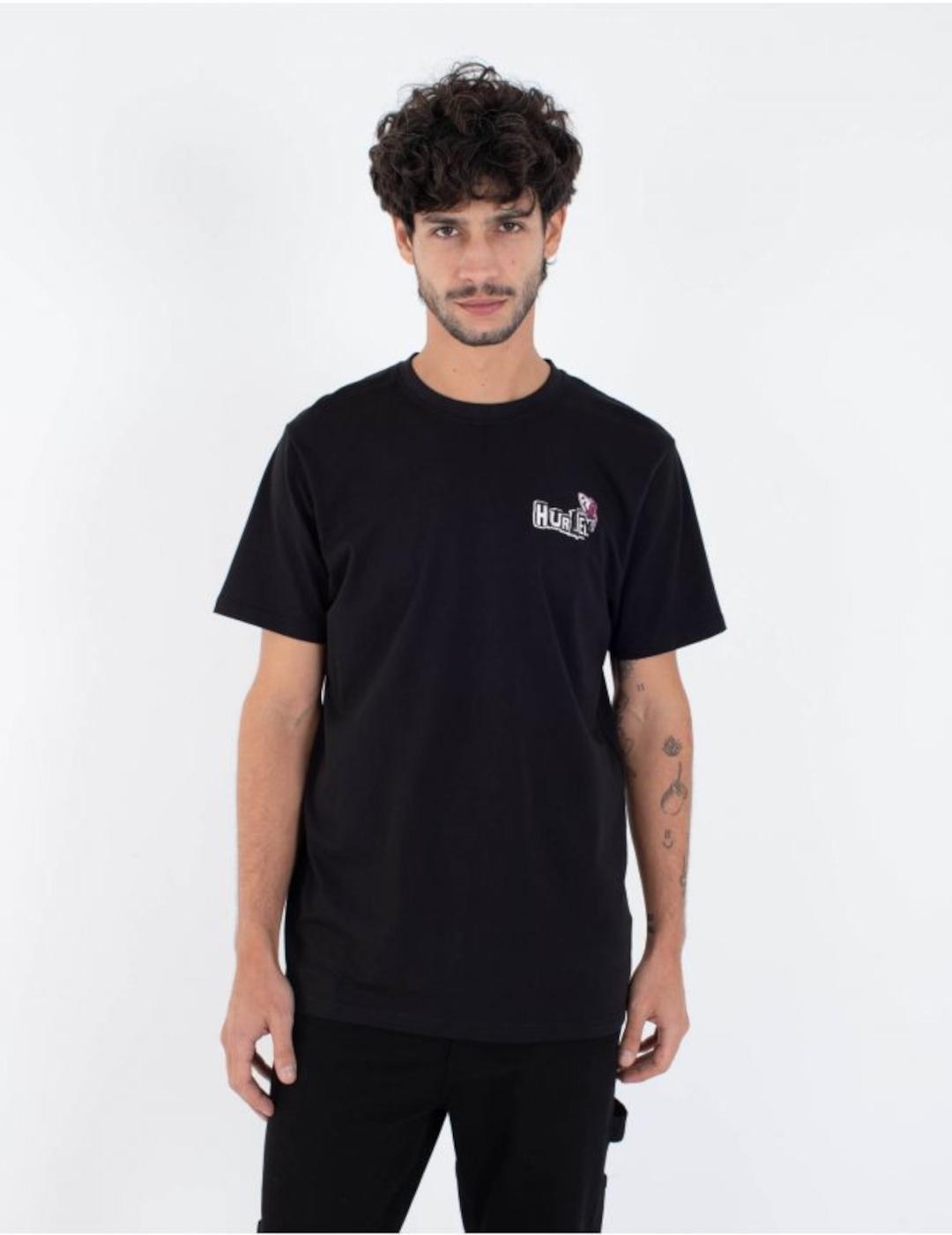 HURLEY CAMISETA NEGRA WAVE ANARCHY
