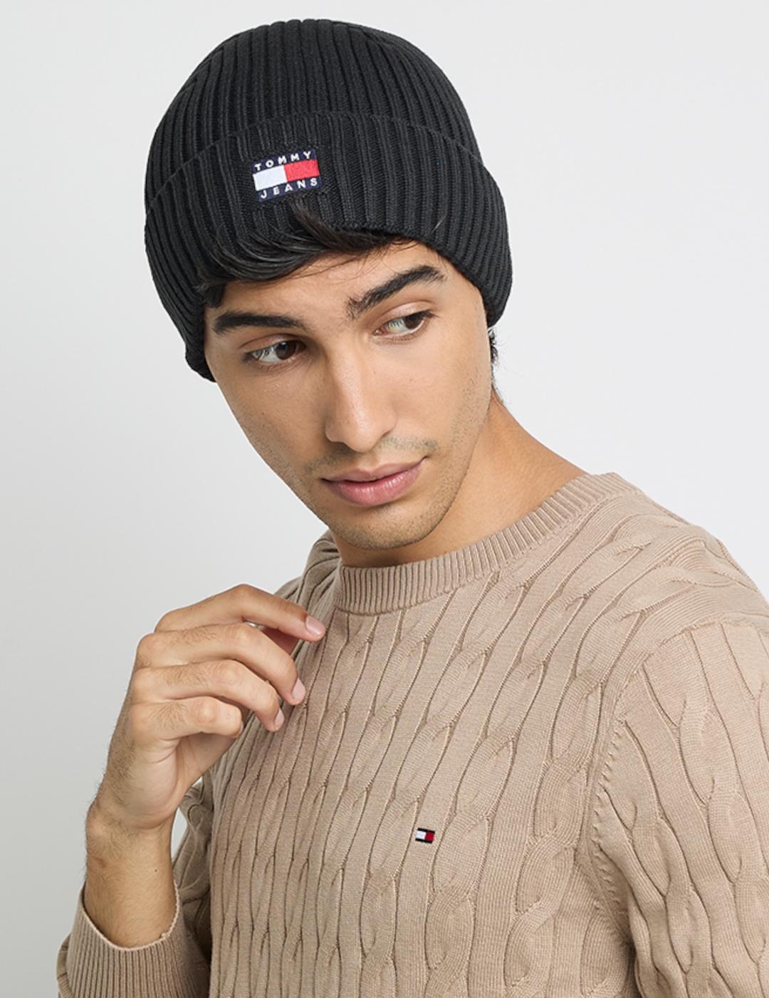 TOMMY GORRO DE LANA NEGRO