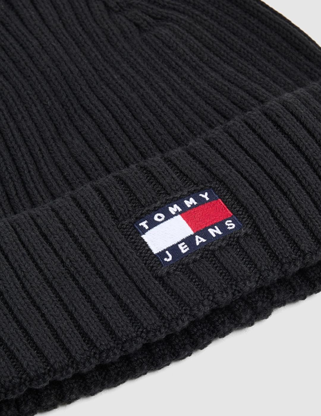 TOMMY GORRO DE LANA NEGRO