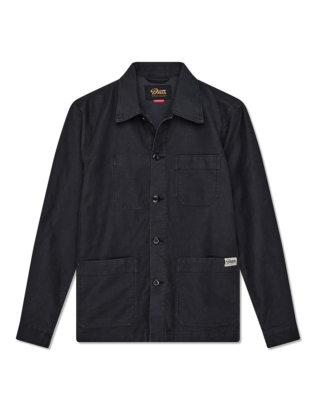 DEUS JACKET SPEEDSHOP BLACK