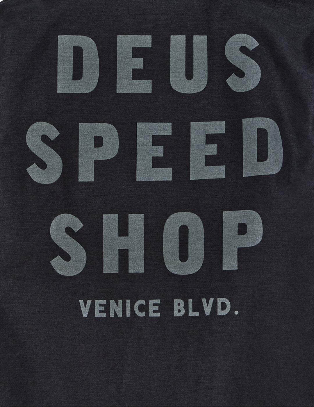 DEUS JACKET SPEEDSHOP BLACK