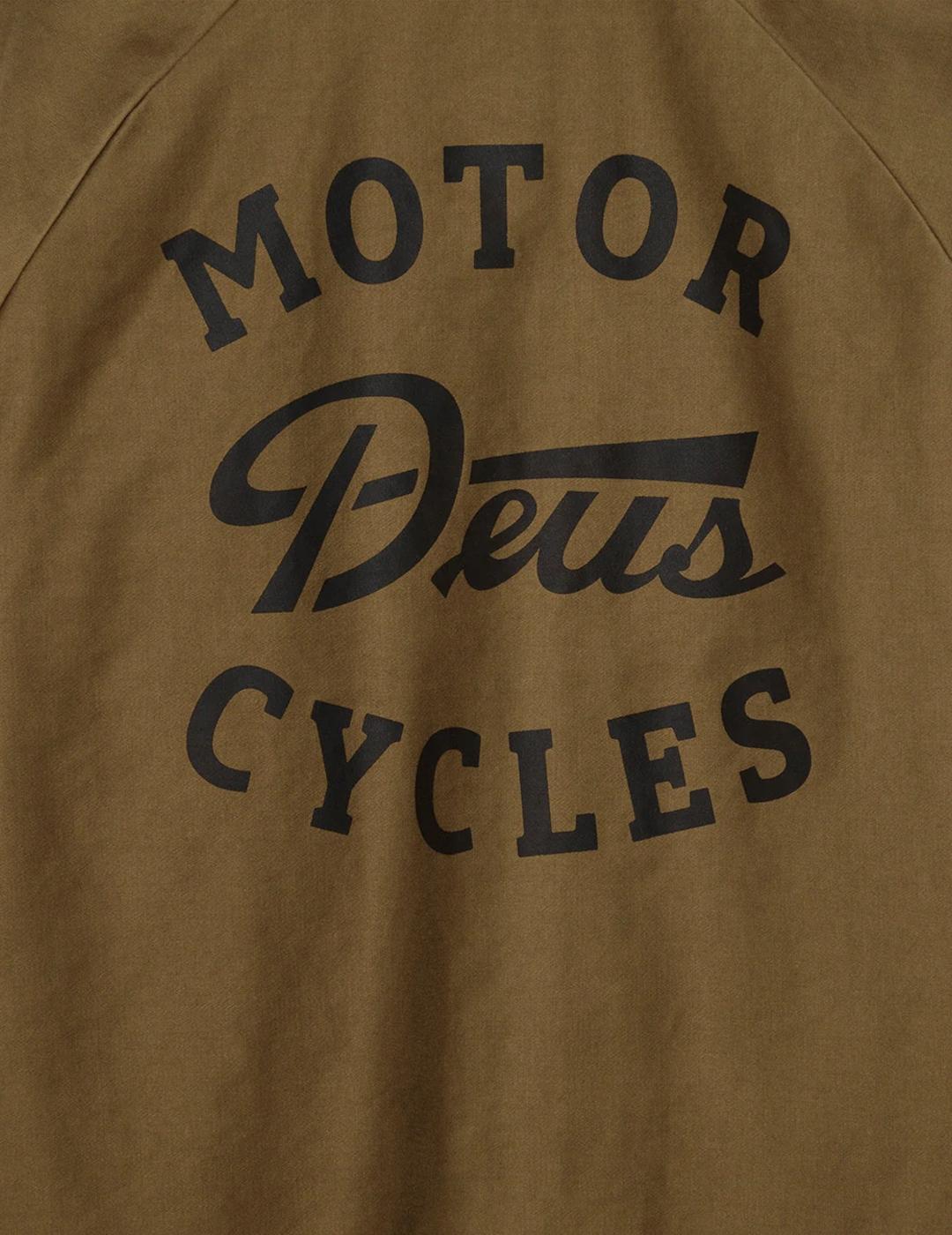DEUS JACKET SILOS MECHANIC BRONZE BROWN
