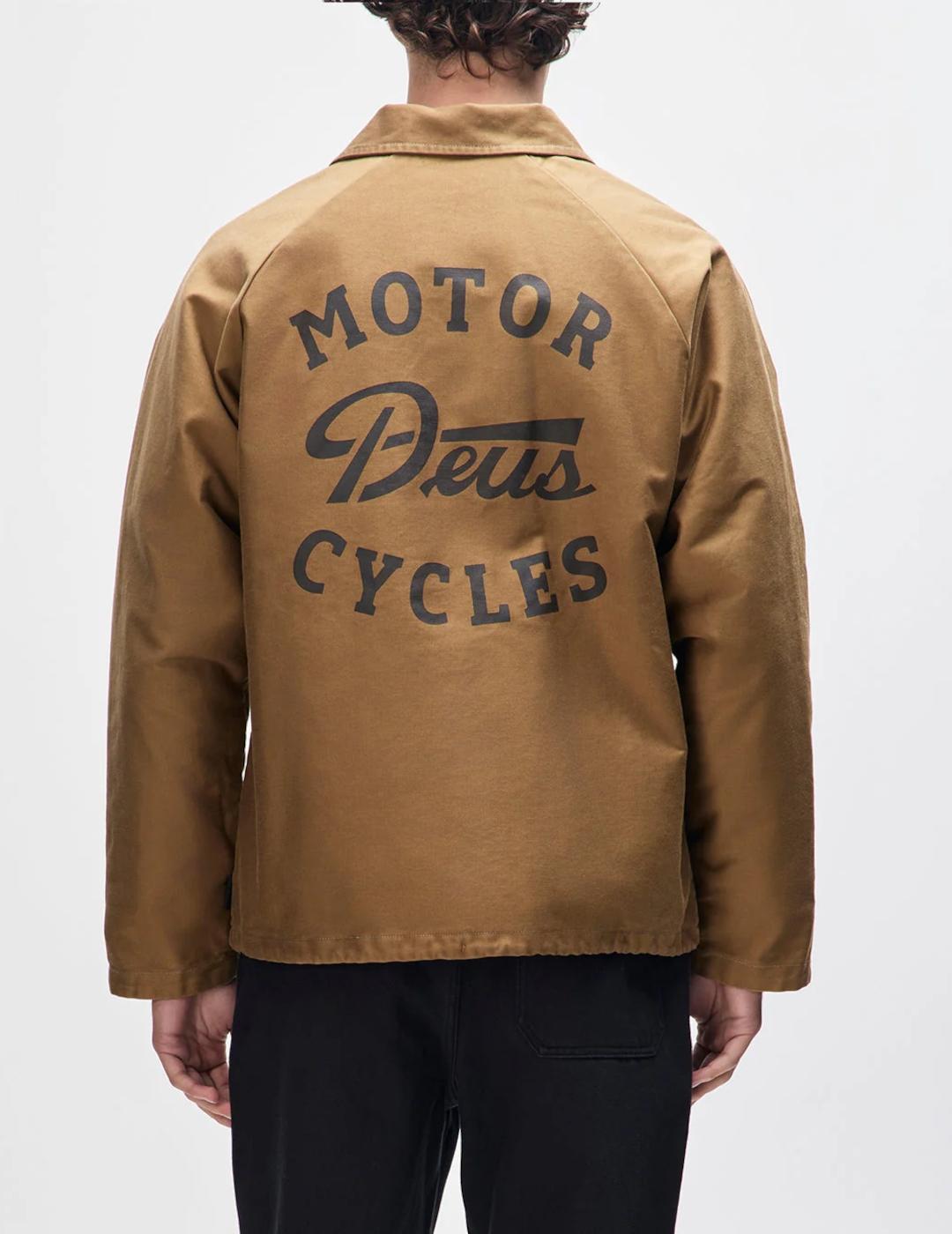 DEUS JACKET SILOS MECHANIC BRONZE BROWN