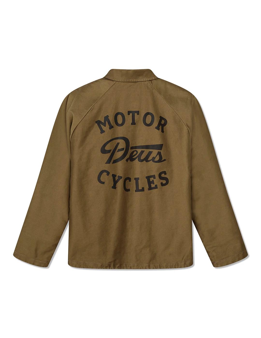 DEUS JACKET SILOS MECHANIC BRONZE BROWN