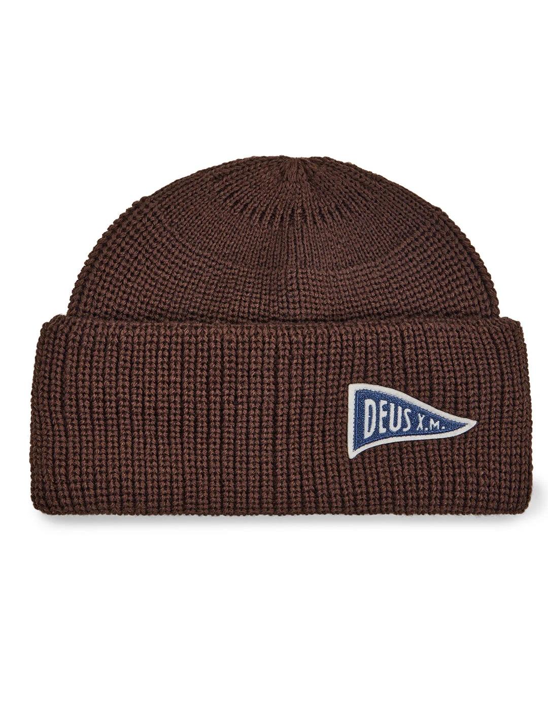 DEUS CAMPUS BEANIE POTTING BROWN
