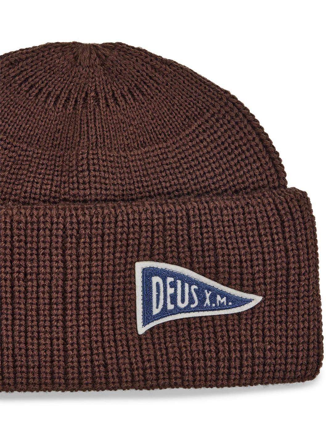 DEUS CAMPUS BEANIE POTTING BROWN