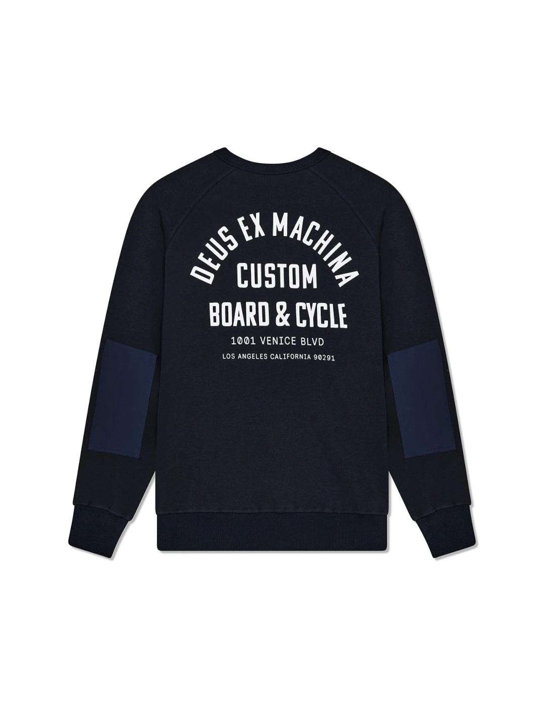 DEUS SUDADERA MARINO FLECKS