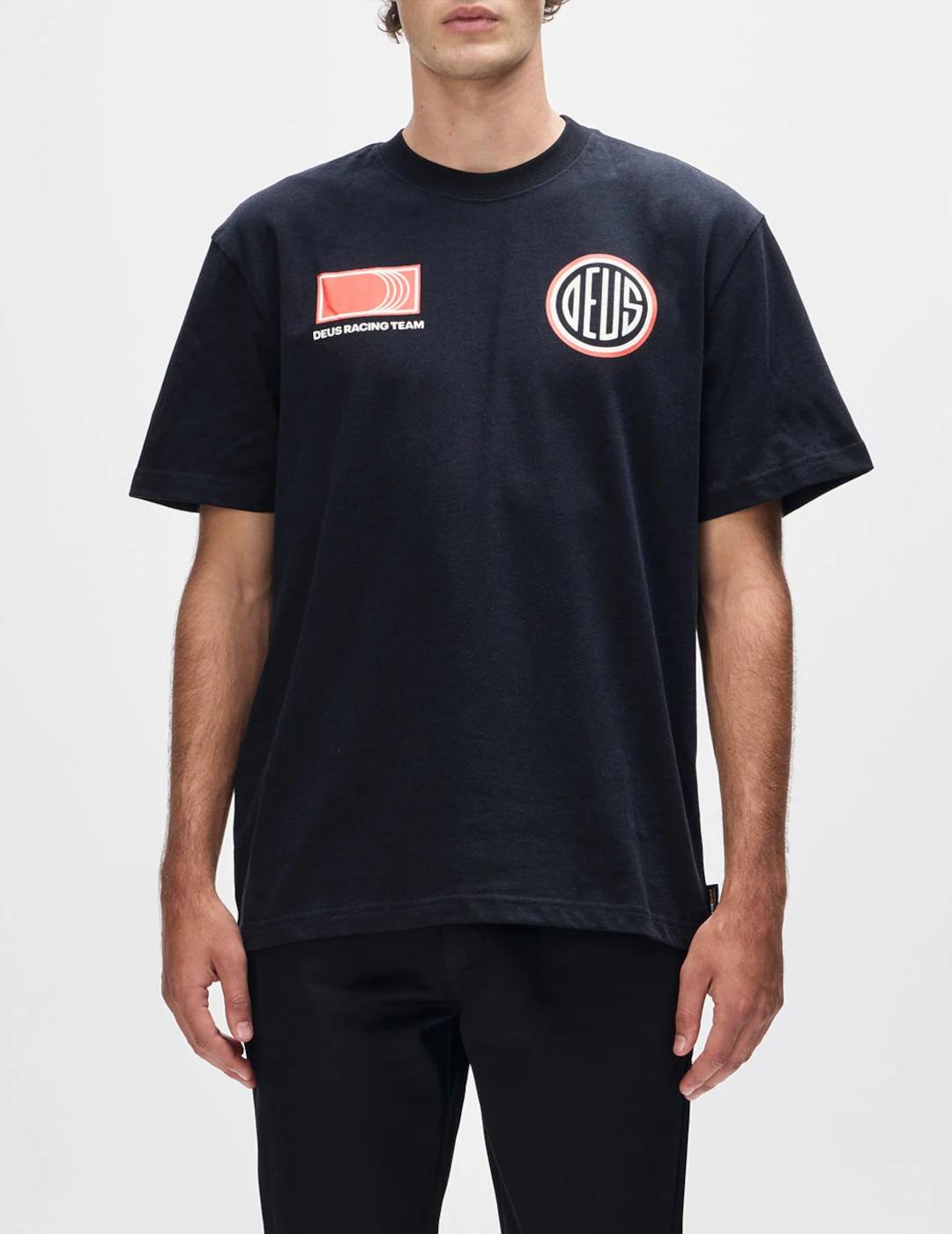 DEUS CAMISETA NEGRA HOLESHOT TEAM