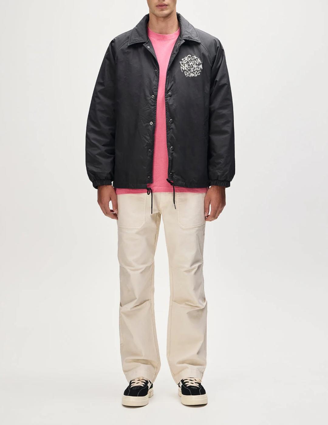 DEUS CAZADORA NEGRA SCRAWLER COACH