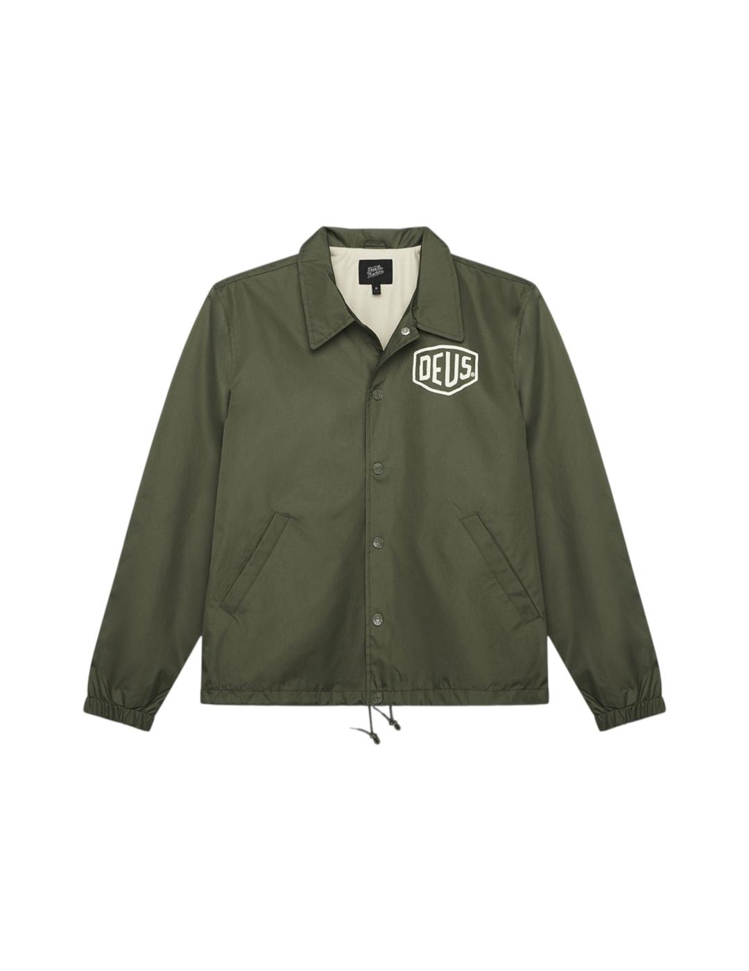 DEUS CHAQUETA VERDE HARAJUKU COACH