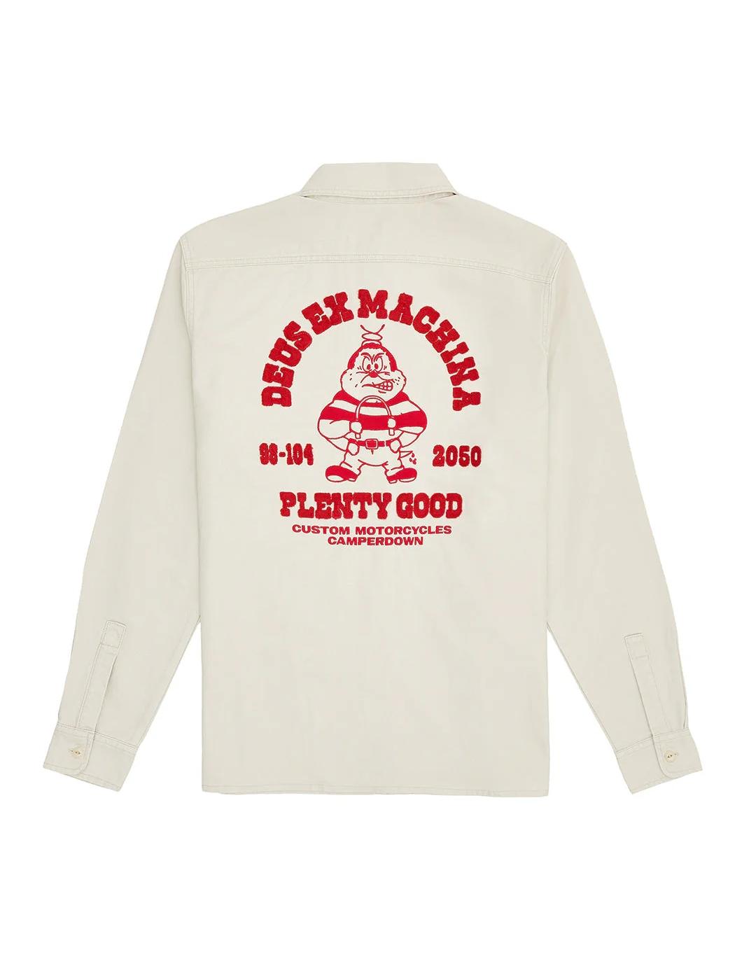 DEUS SOBRECAMISA BLANCA PICKLOCK