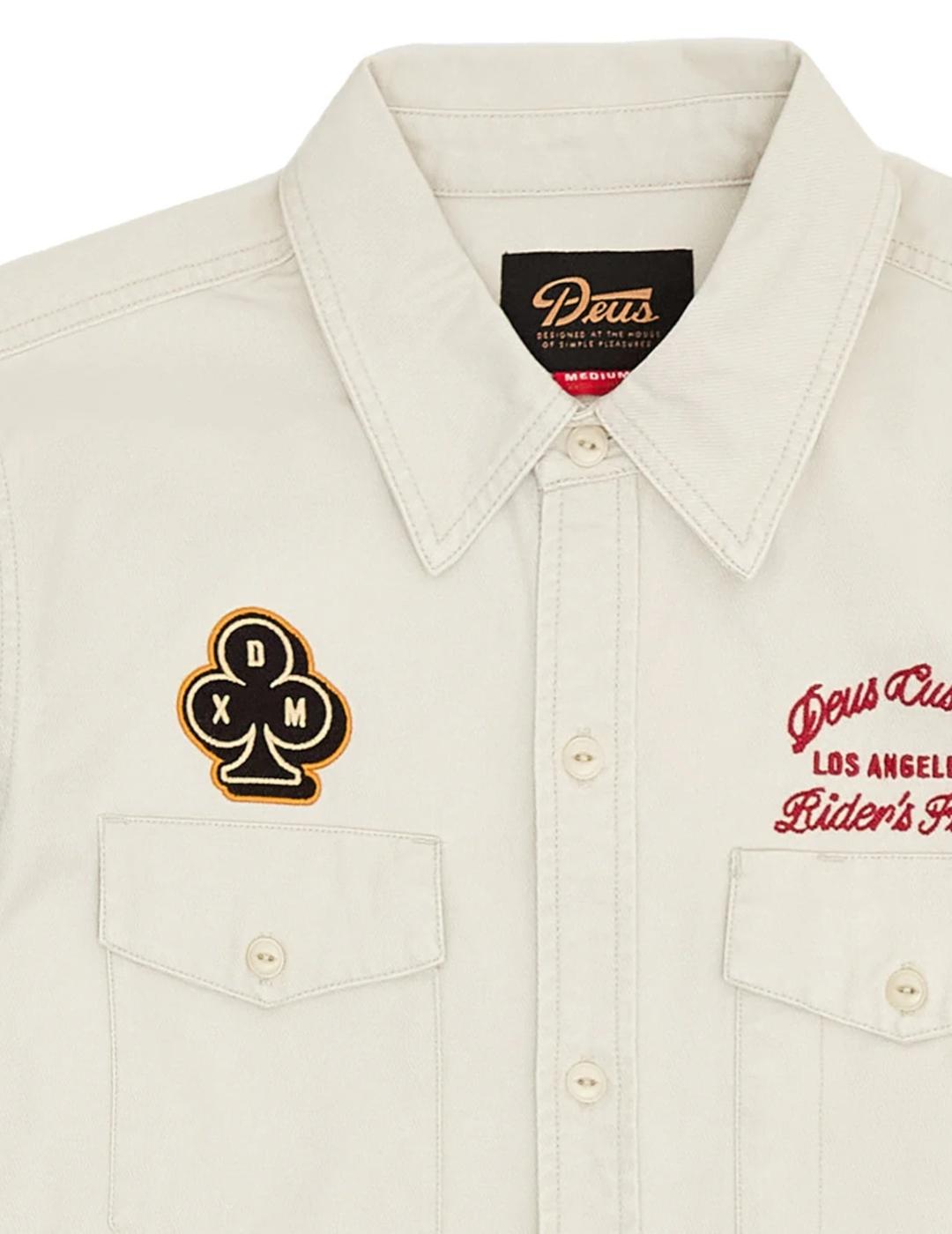 DEUS SOBRECAMISA BLANCA PICKLOCK