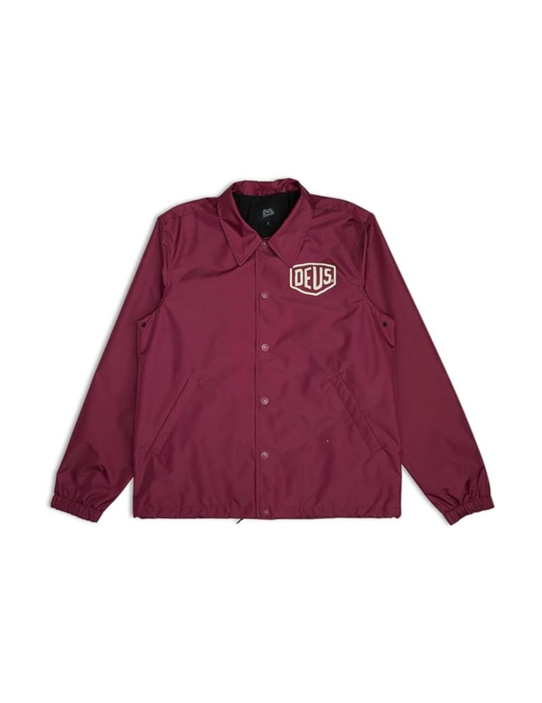 DEUS CHAQUETA ROJA VENICE COACH