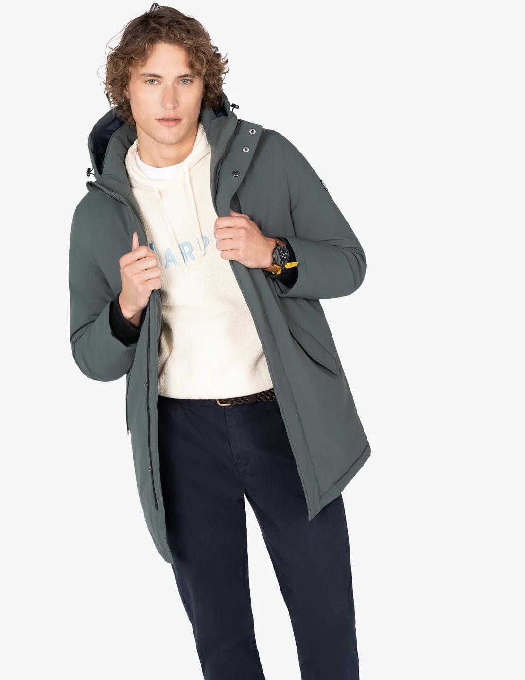 HARPER PARKA BALHAM MIDOW GREEN