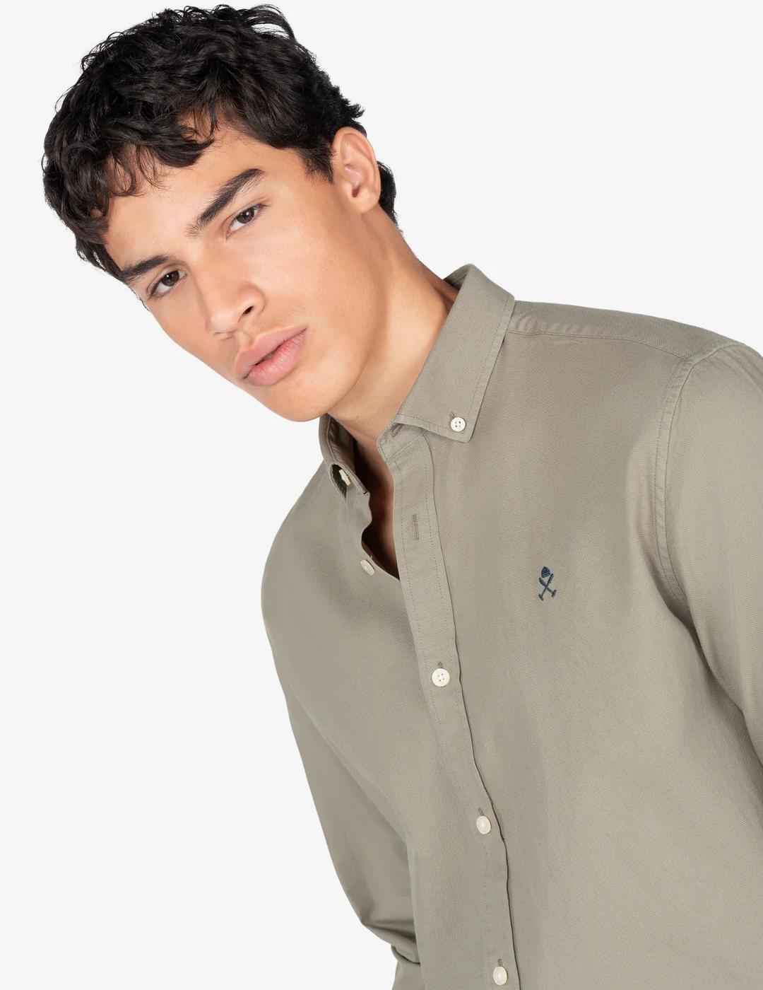 HARPER CAMISA VENETO MOSS GREEN