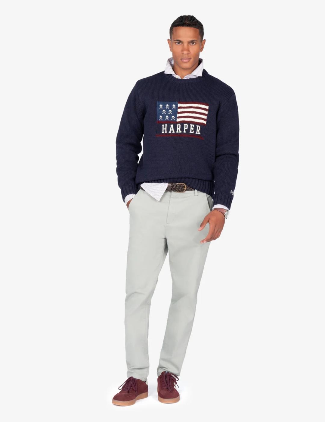 HARPER JERSEY USA MARINO