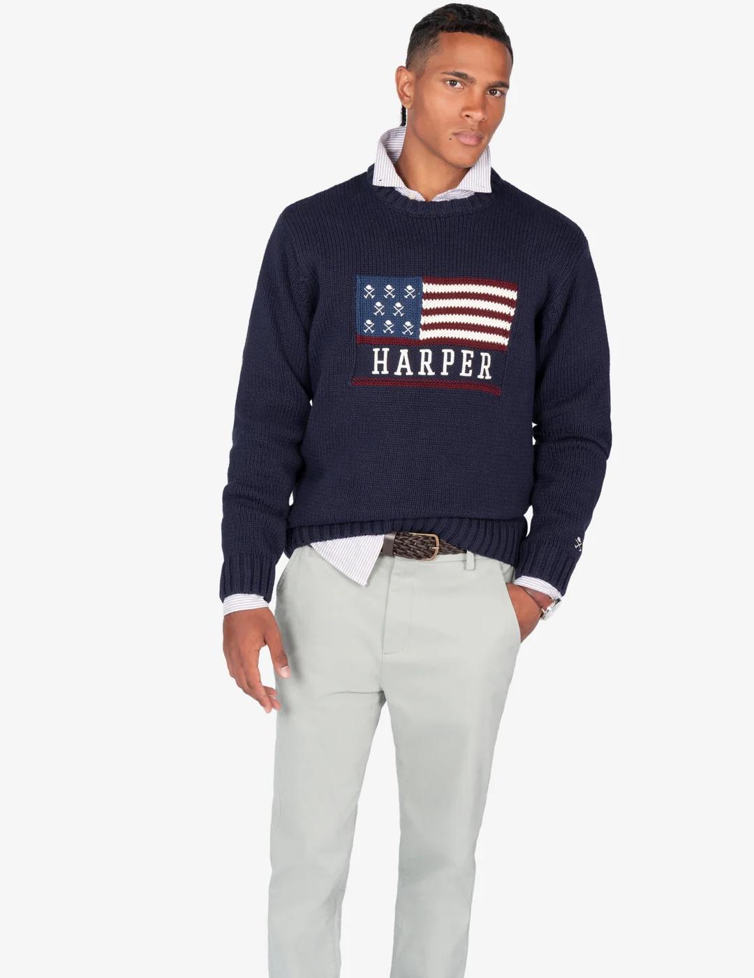 HARPER JERSEY USA MARINO