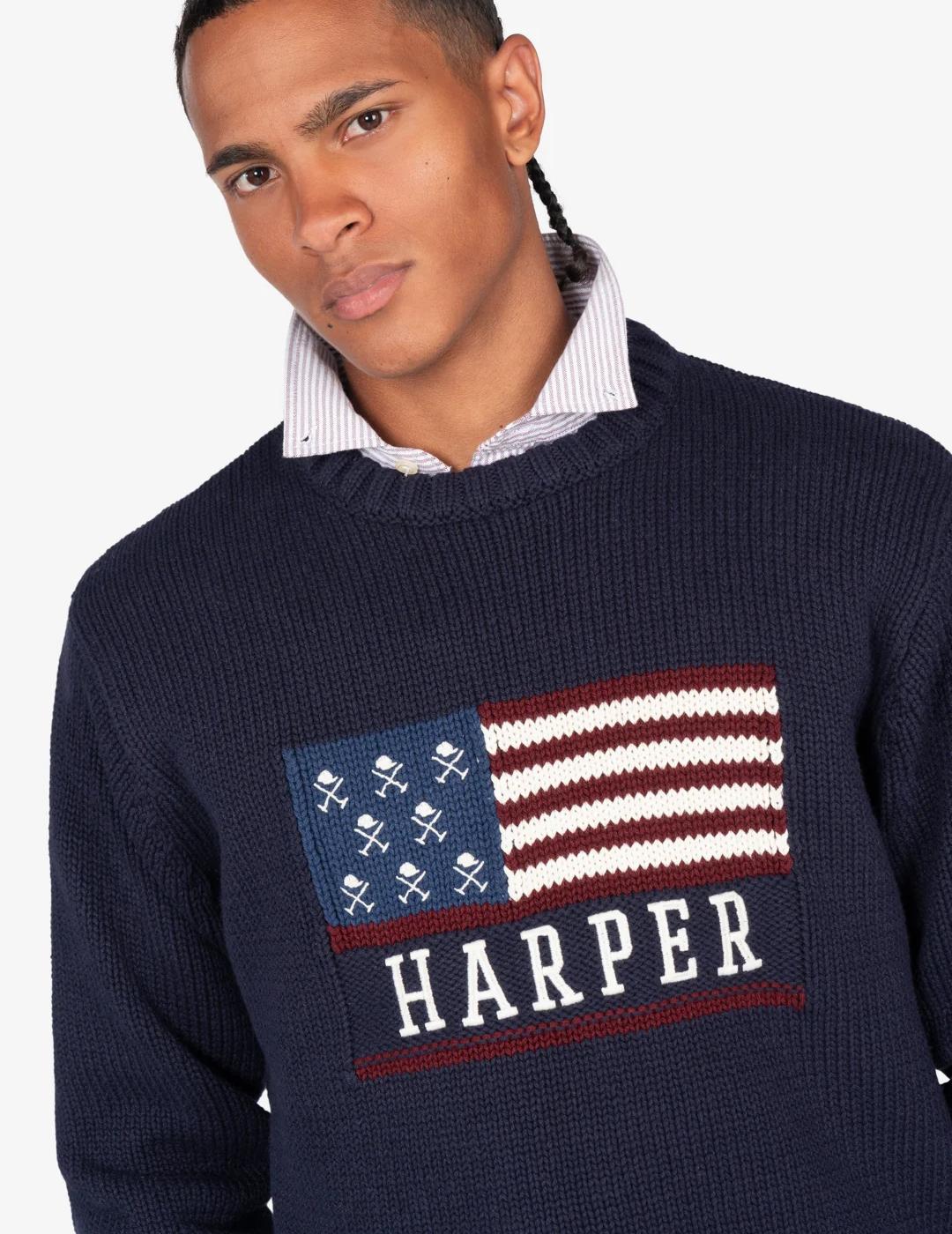 HARPER JERSEY USA MARINO