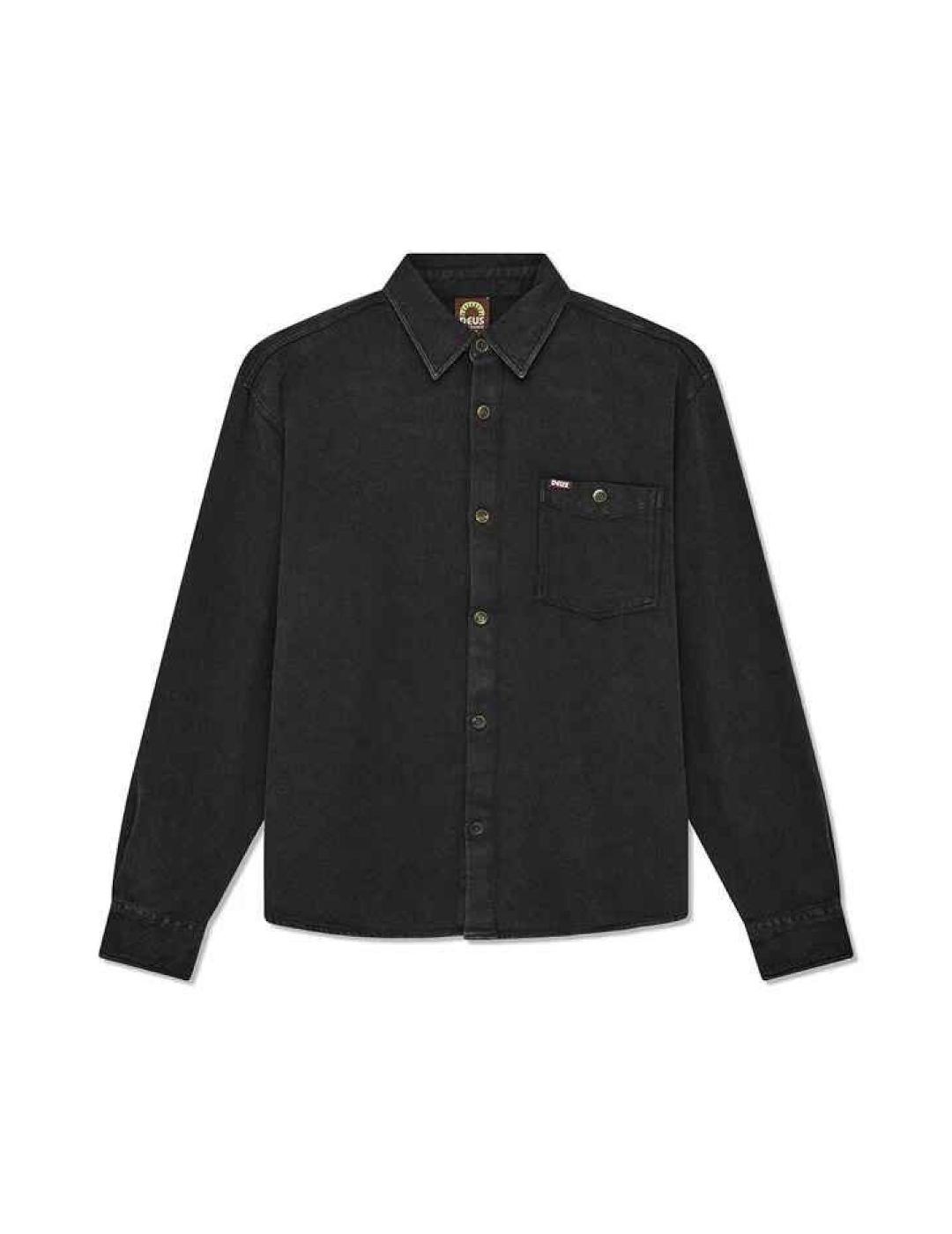 DEUS CAMISA ANTRACITA KEON