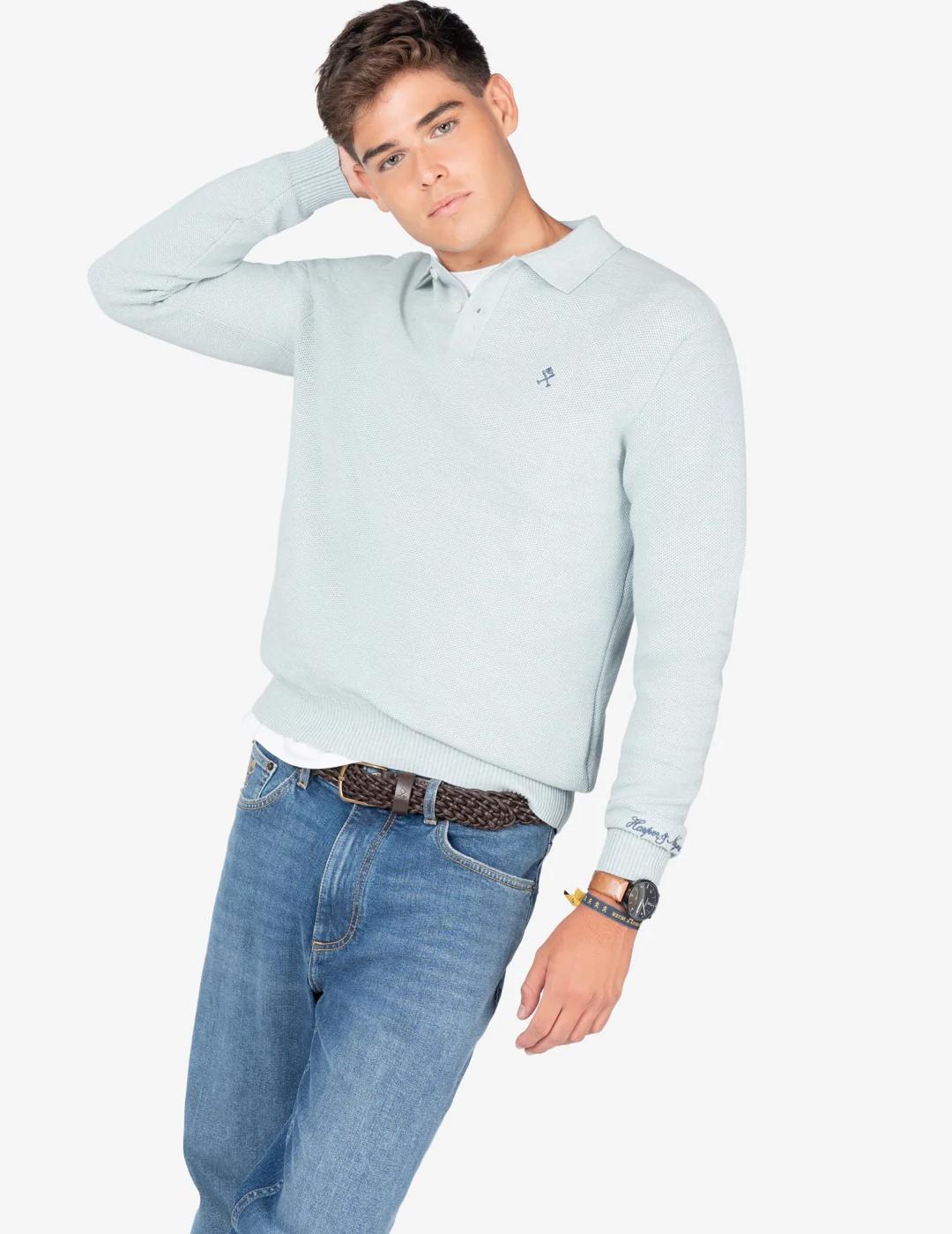 HARPER JERSEY DURHAM GRIS PERLA