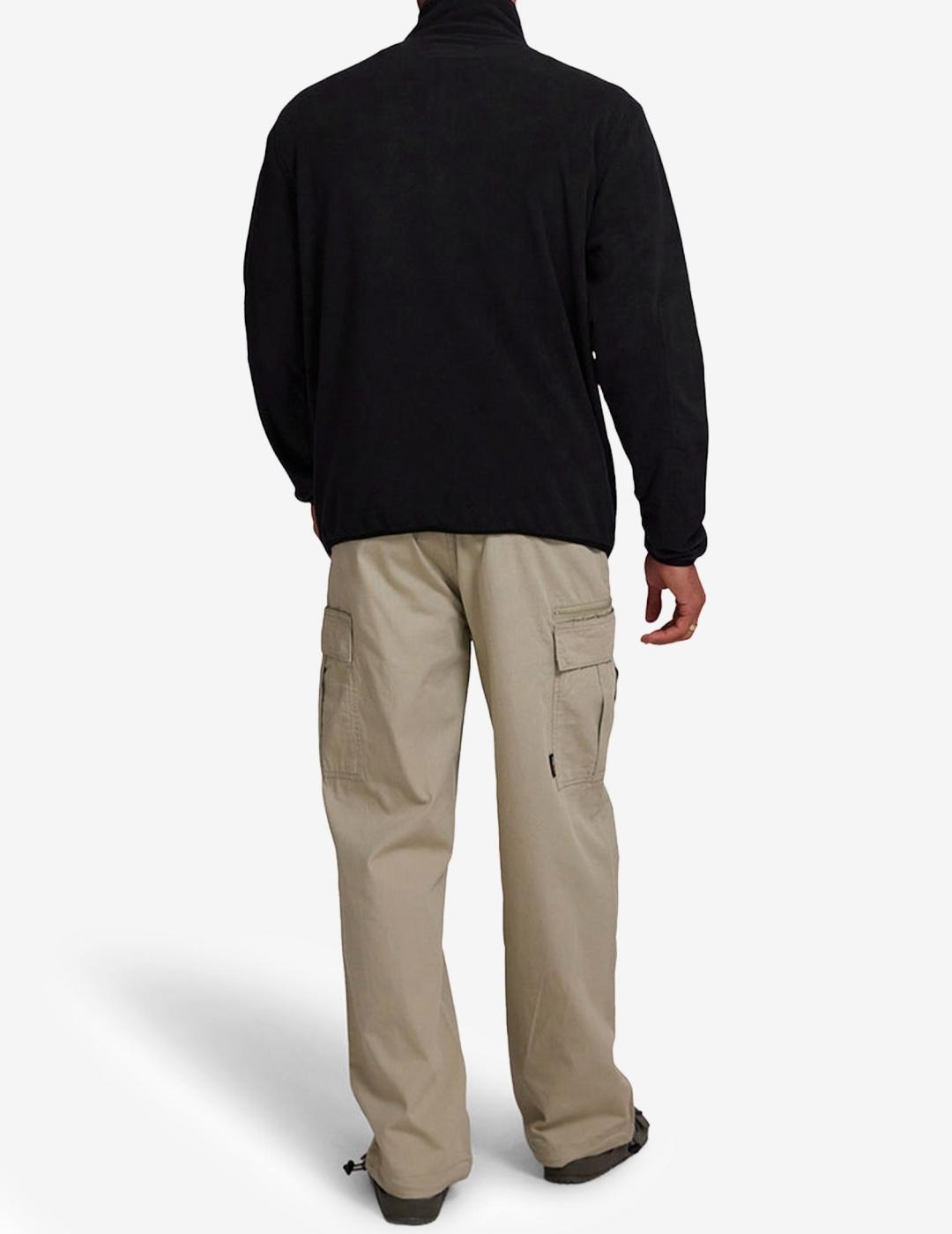 DEUS POLAR NEGRO 1/4 ZIP SECTION