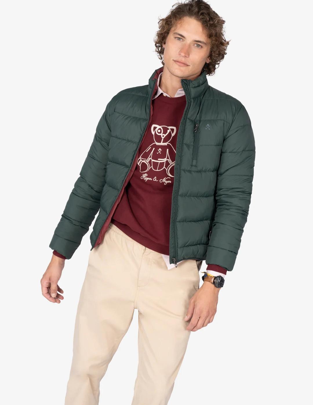 HARPER PARKA GALWAY VERDE BOTELLA