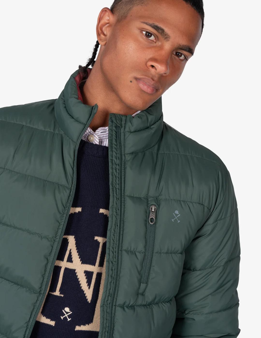 HARPER PARKA GALWAY VERDE BOTELLA