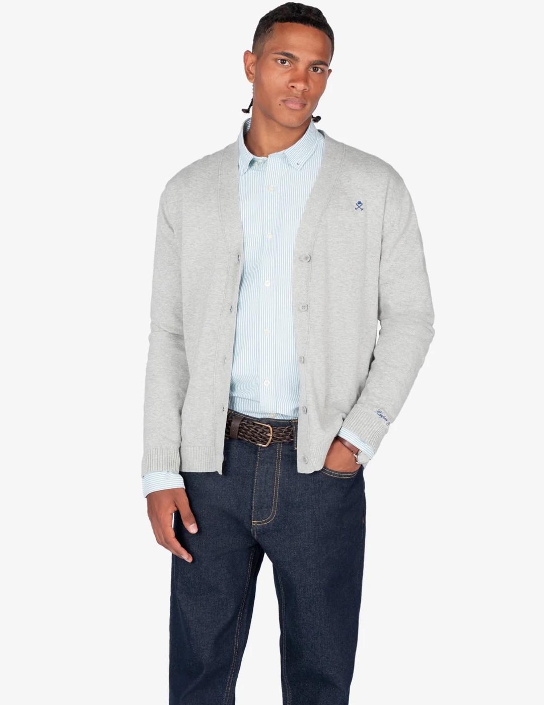 HARPER CARDIGAN ICON GRIS