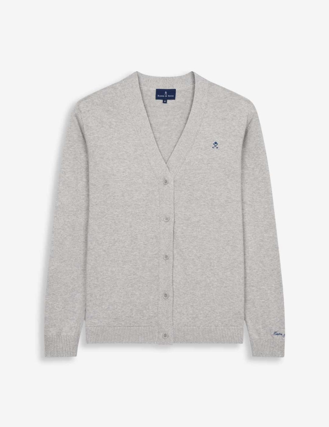 HARPER CARDIGAN ICON GRIS